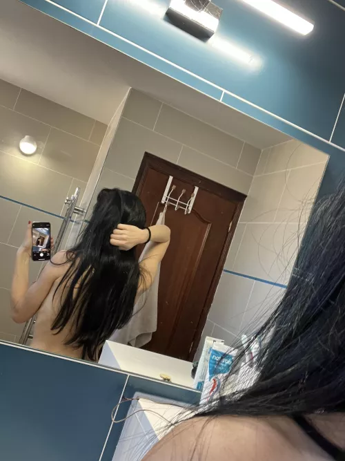 Good morning shinshine. A little help with my hair up? by papercut-87