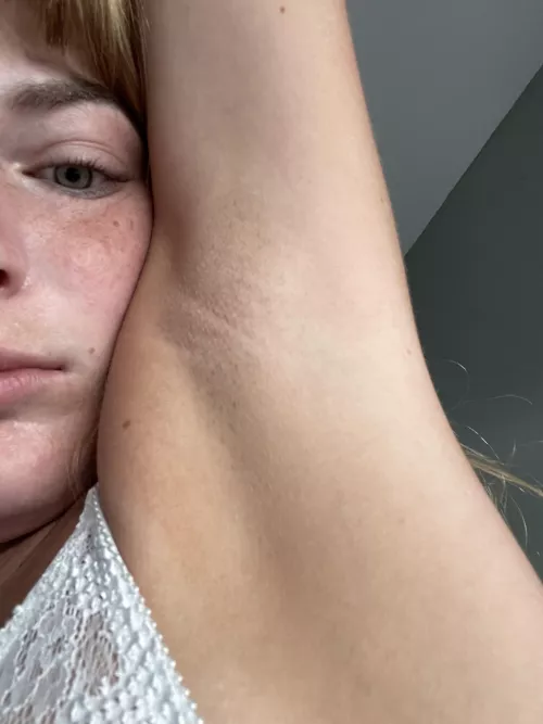 Look at my armpits and hit that balls with your fist, I bet you get hard from this by blonddeemma