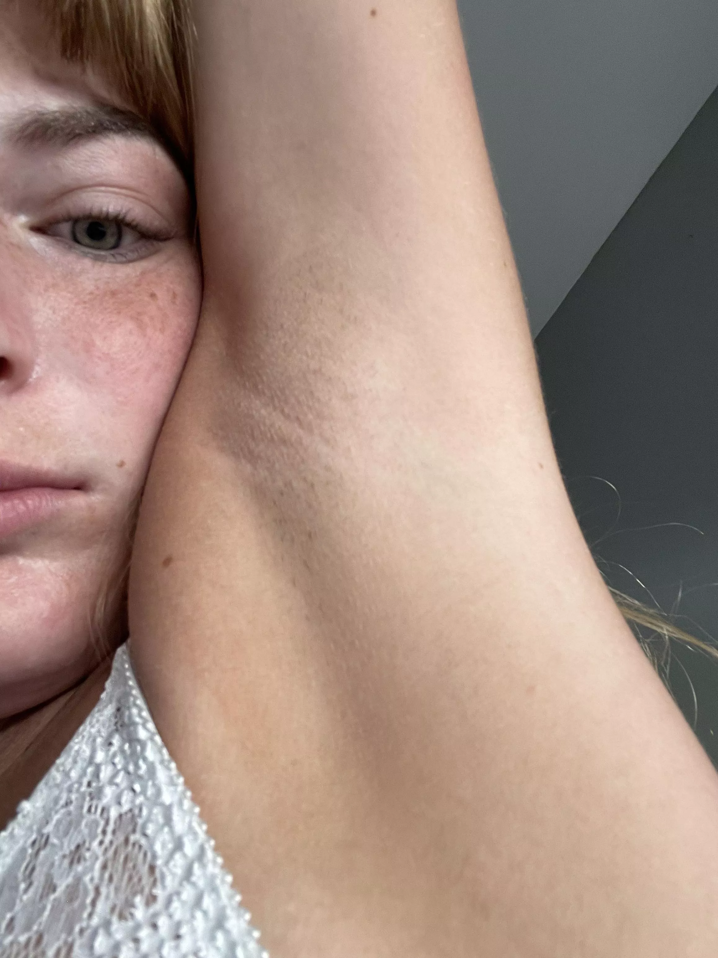 Look at my armpits and hit that balls with your fist, I bet you get hard from this posted by blonddeemma