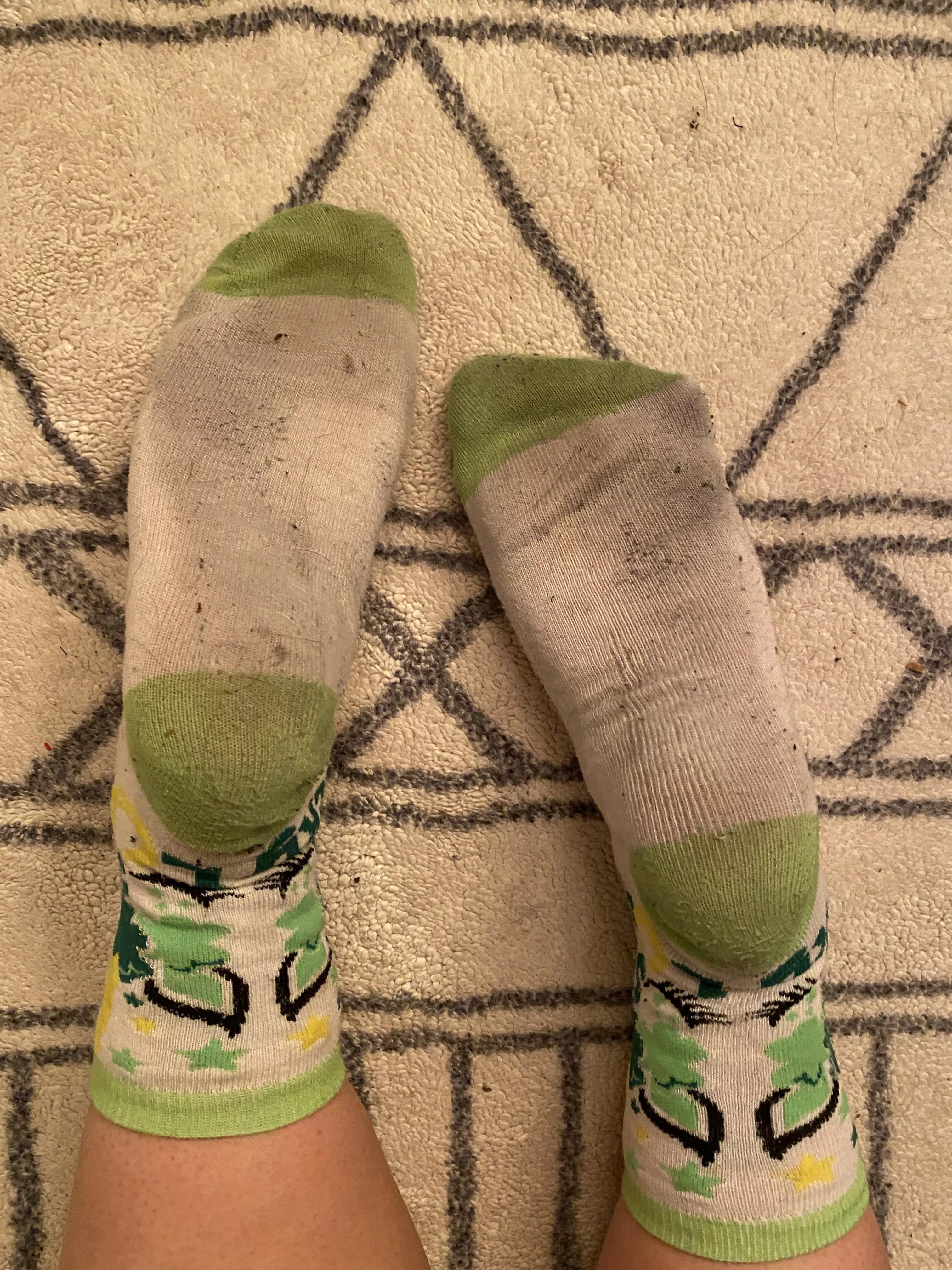 Lucky day #5 🍀 posted by socksnsnacks