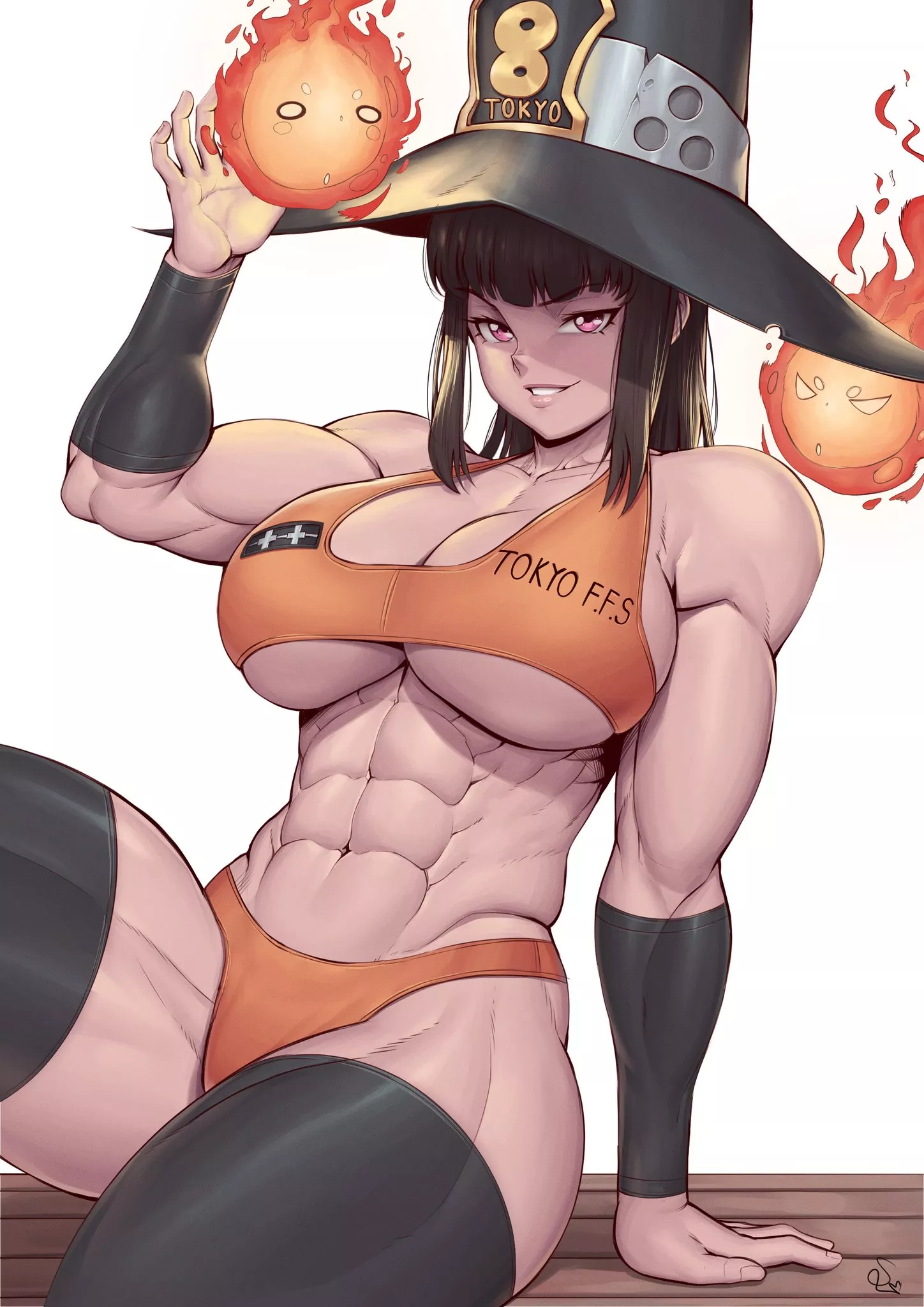 Maki Oze (SpeedL00ver) [Fire Force] posted by Kuro-Oji
