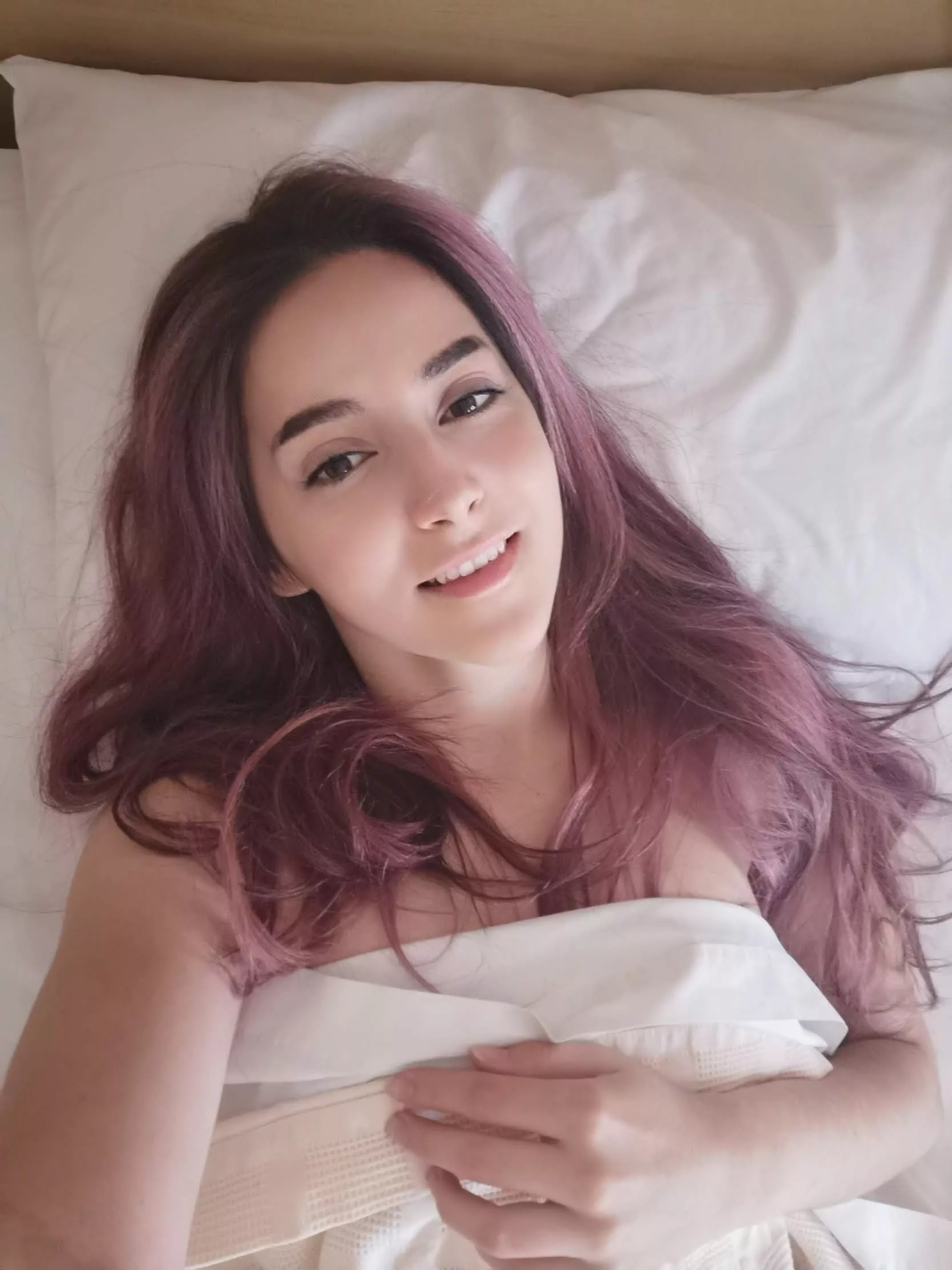 My hair just dried and now I'm ready for sleep posted by miremi137