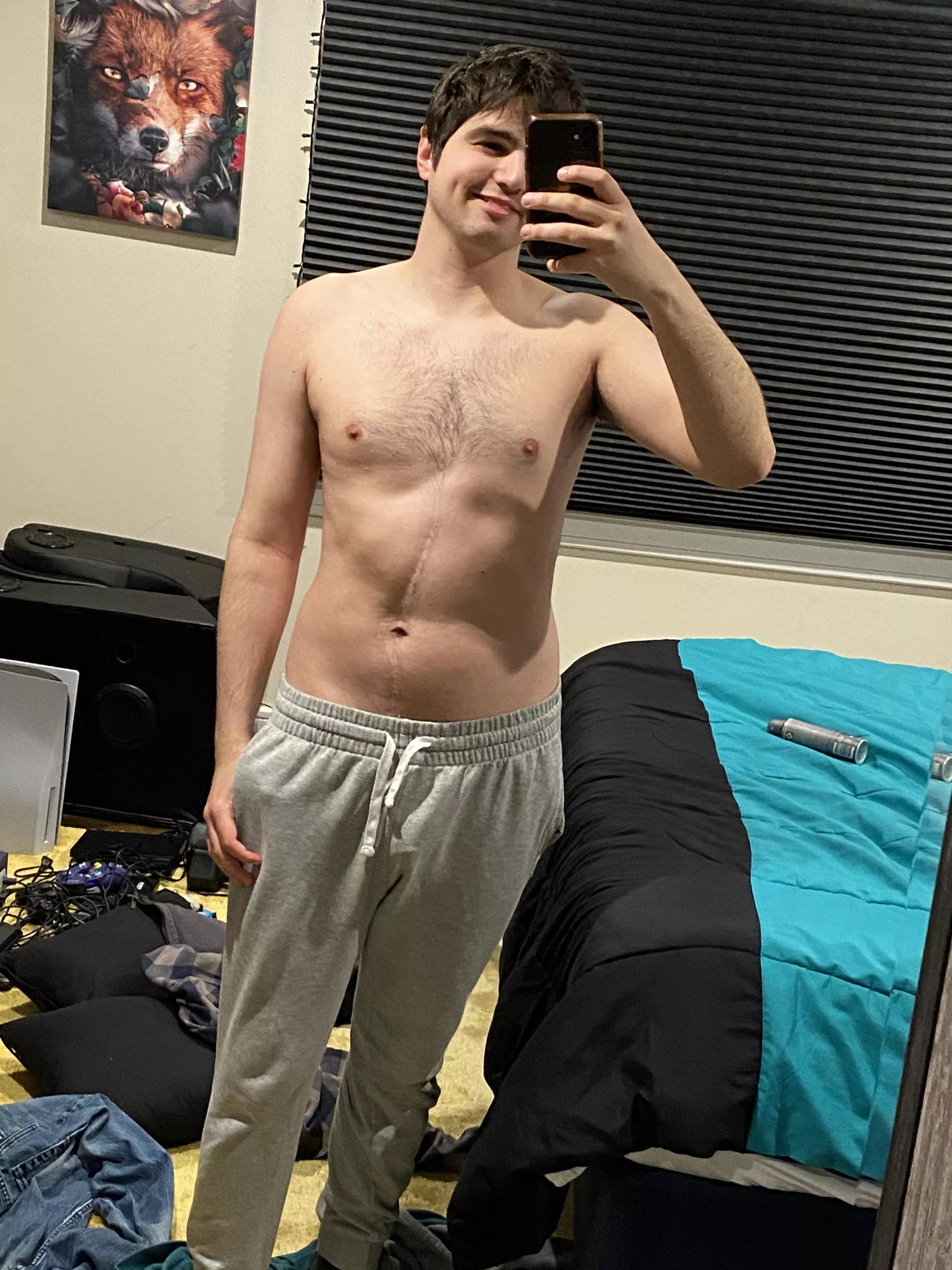 My weekend outfit lmao. Ignore the messy room 😂 posted by Aqua_Master_