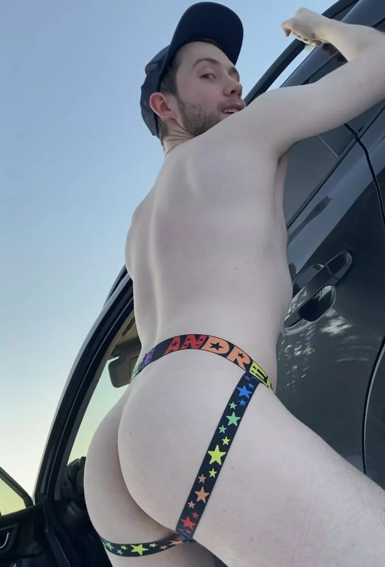 New jockstrap ✨ posted by NorthernGaymerTwinks