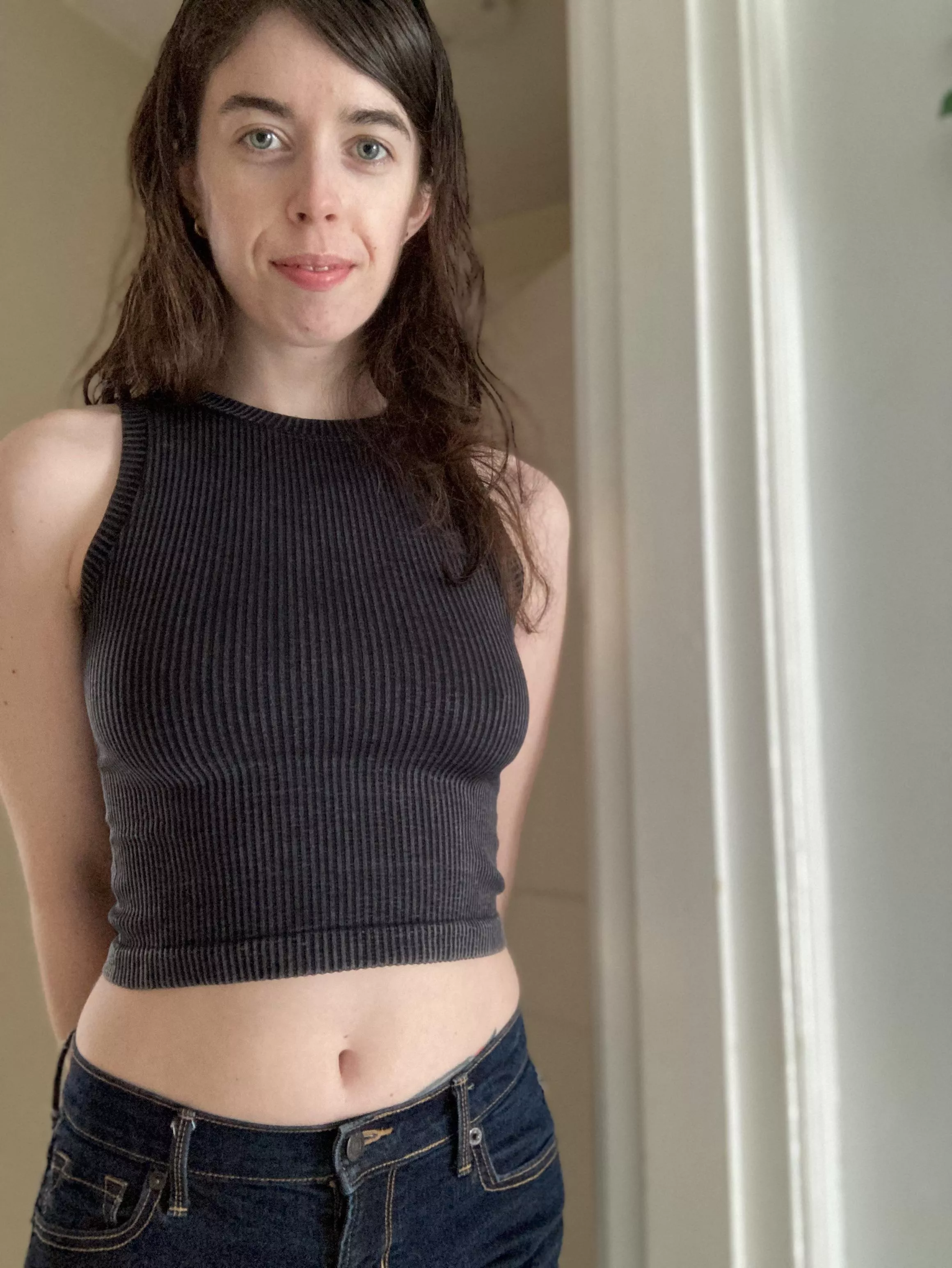 New ribbed tank top posted by haleyrosaa4