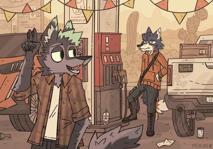 Pals in the Middle of Nowhere [FreneticWolf] by DL2828