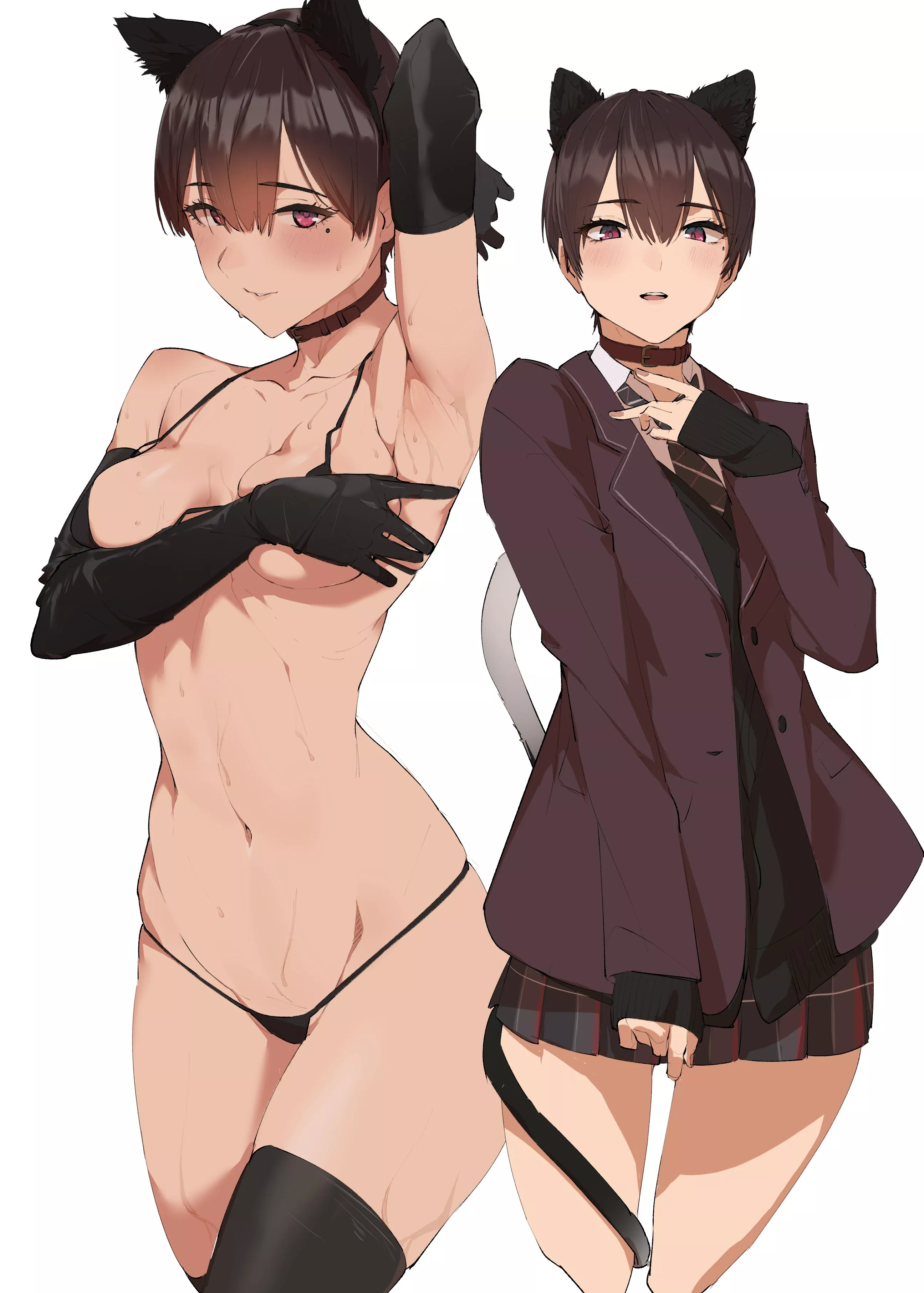 She has something to show after school [OC] posted by namiaiman