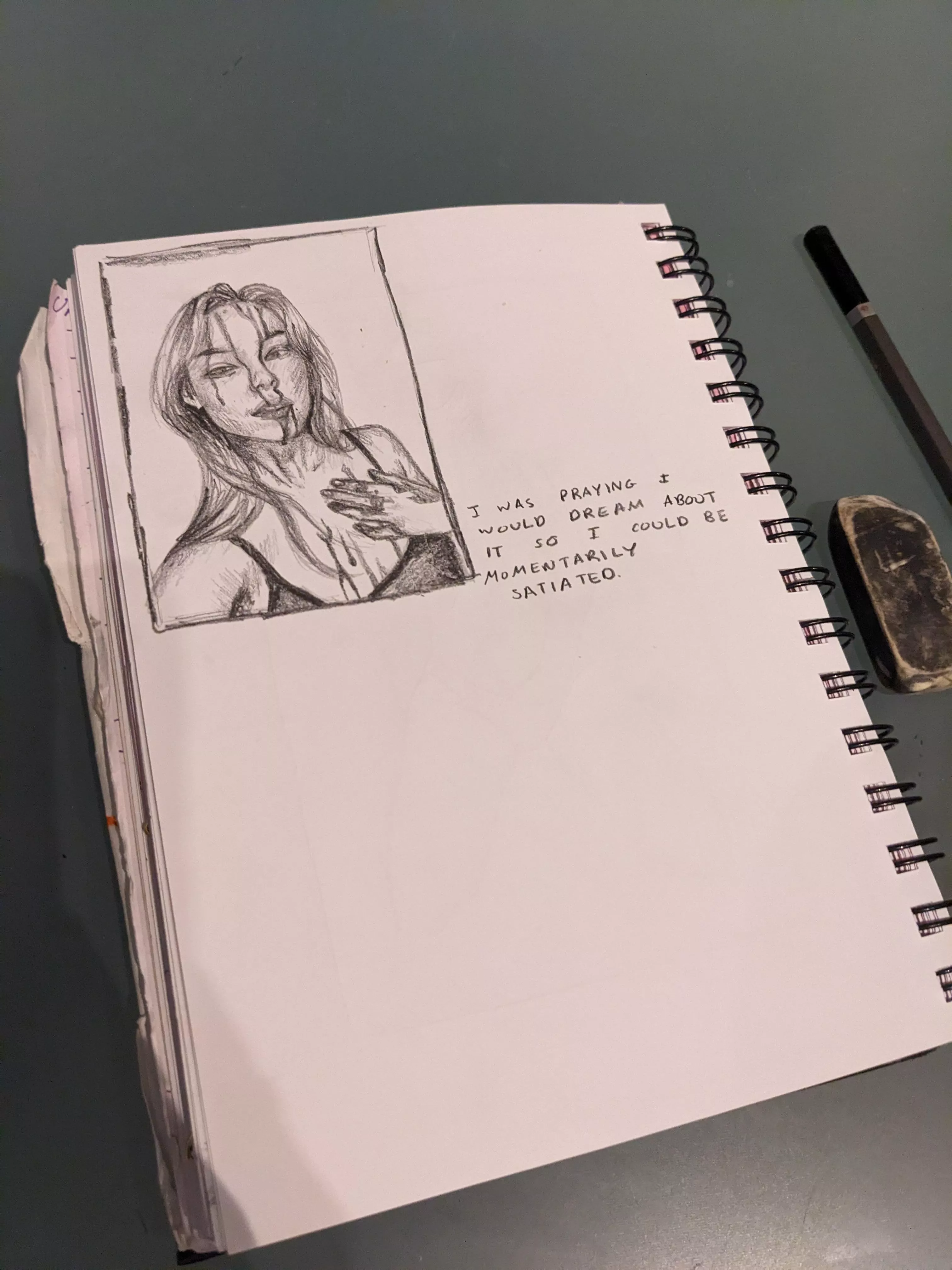 small bloody portrait by me posted by ham-sandwitch47