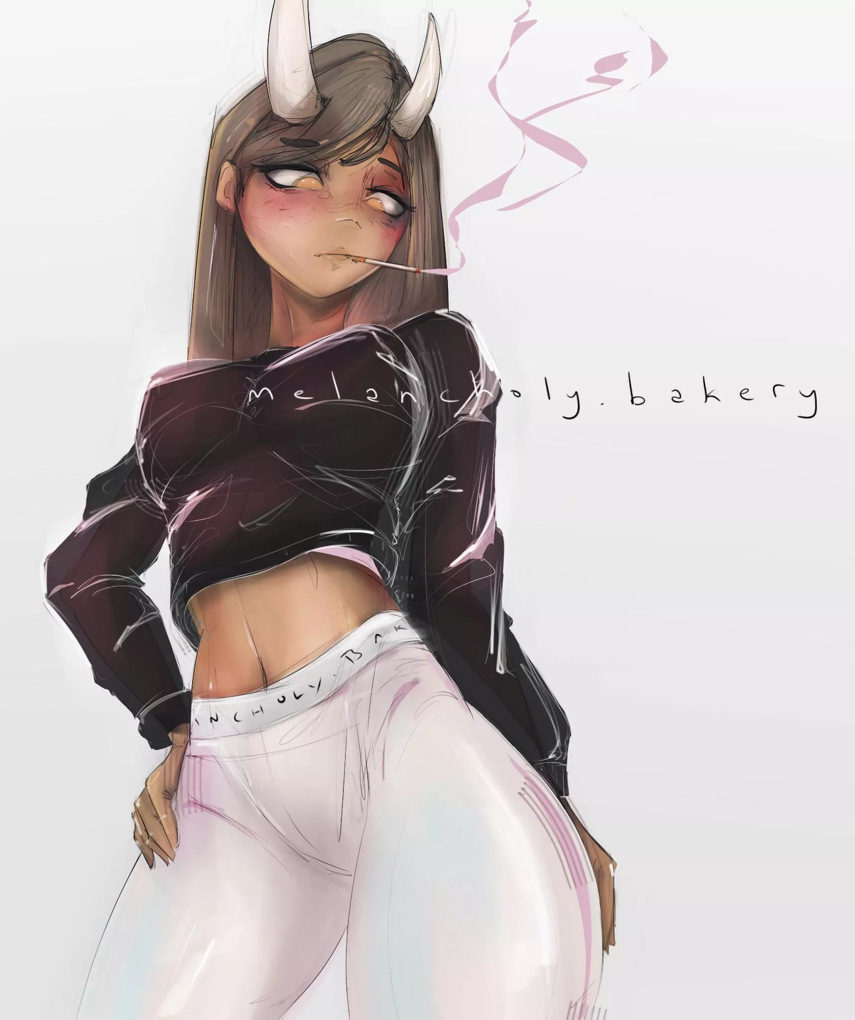 smokin demons [OC] posted by melancholybakery