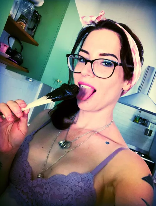 The best part of baking 😉 [F37] by housewifebirdie