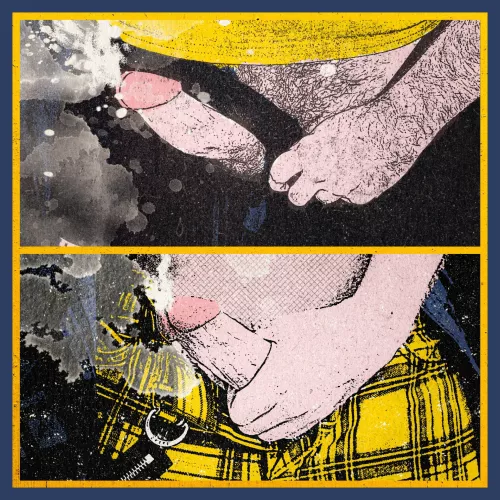 Turned my dick pics into art by disco-cowboy