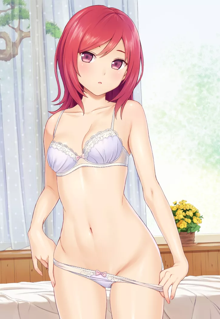 White Panties and Bra posted by Heards_