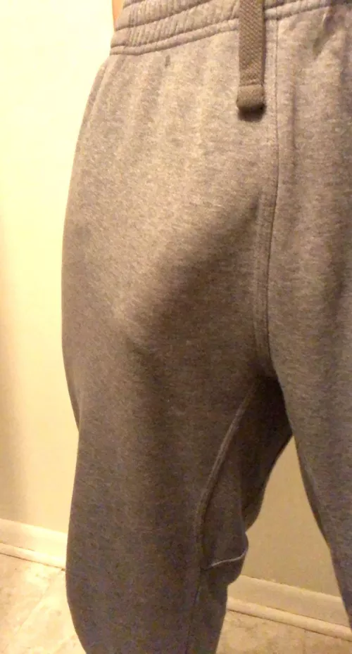 Who doesn’t like grey sweats? by Bigguy_658__
