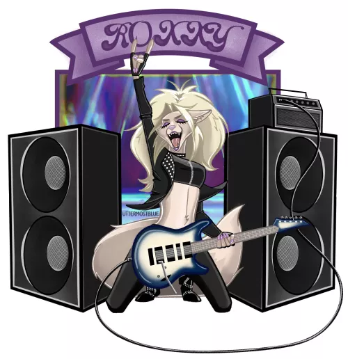 Art for rocknrollvixen1989 on IG! by UttermostBlue