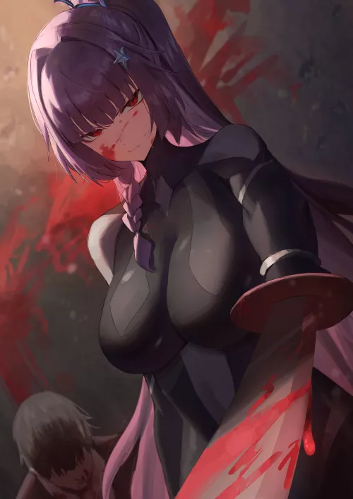 Bloody Mercenary by CheetahSperm18