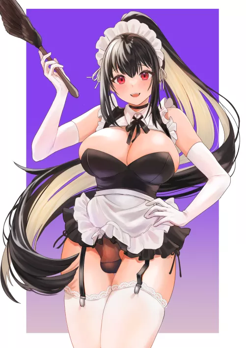 Dedicated Maid (Cham) [Original] by sequence_string