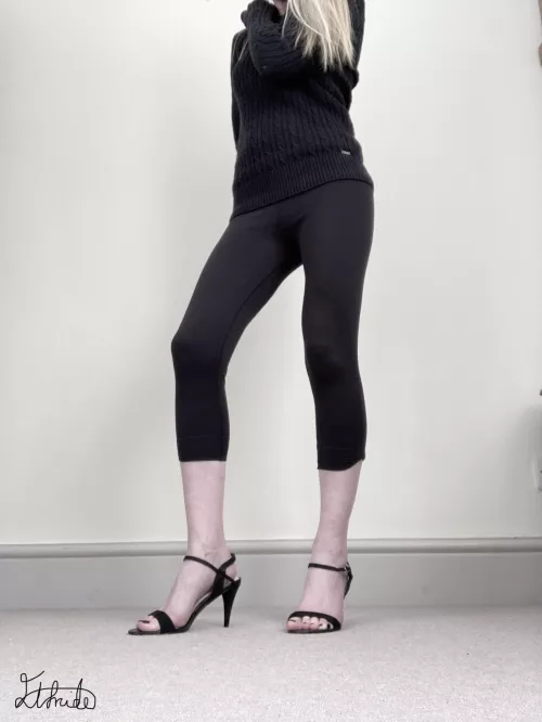 Favourite black stilettos 🖤 on or off? by Elfrida77