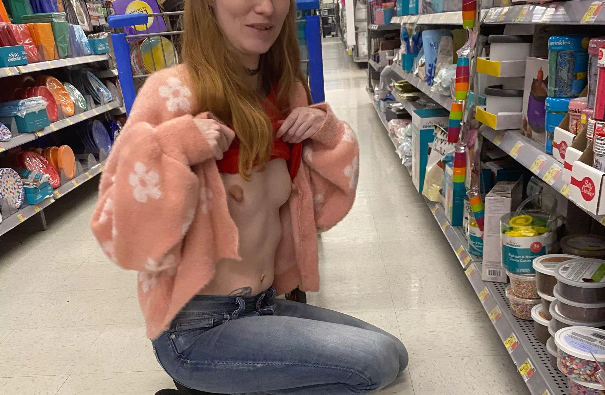 First flash in the store 🙈 posted by serenitymoonxo