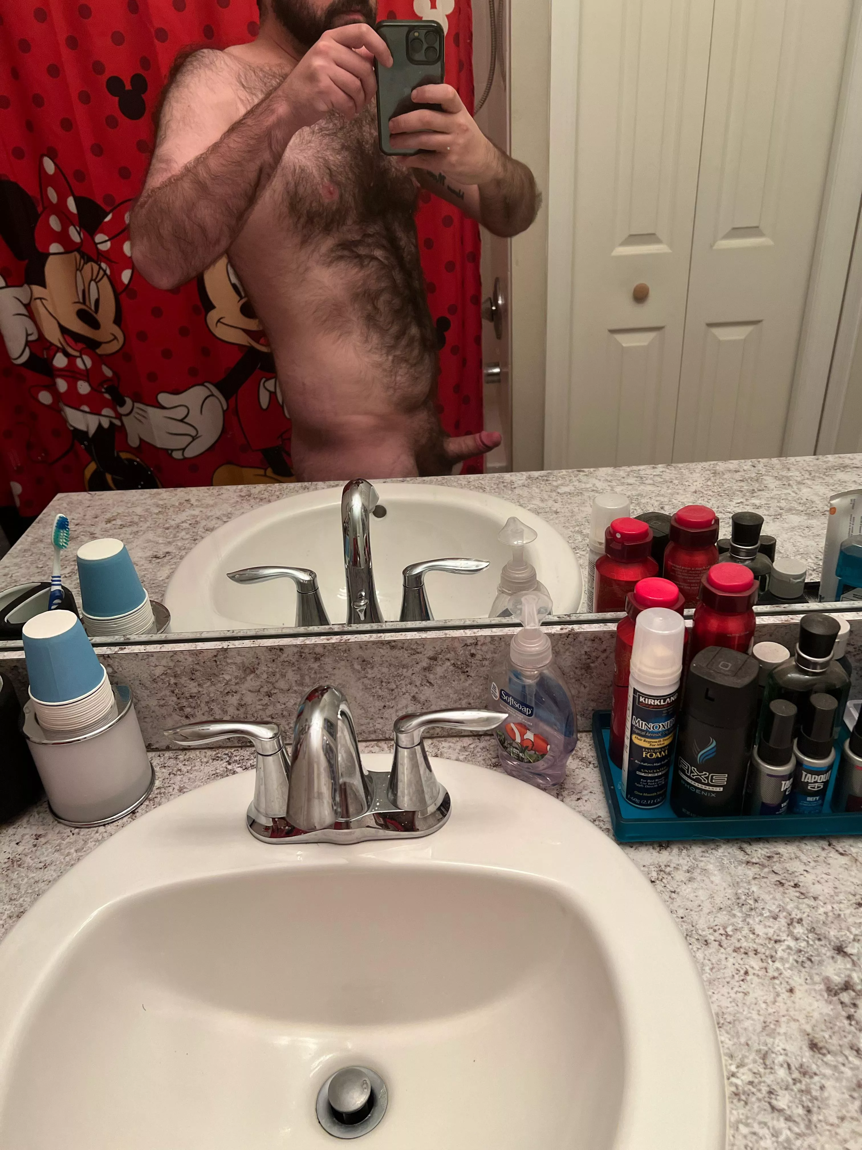 Full body 😘 hairy enough for you? posted by Old_Poetry2841