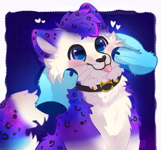 Intergalactic cuteness! (Squish ych / @artistic_dot on twitter) by artisticdotuwu