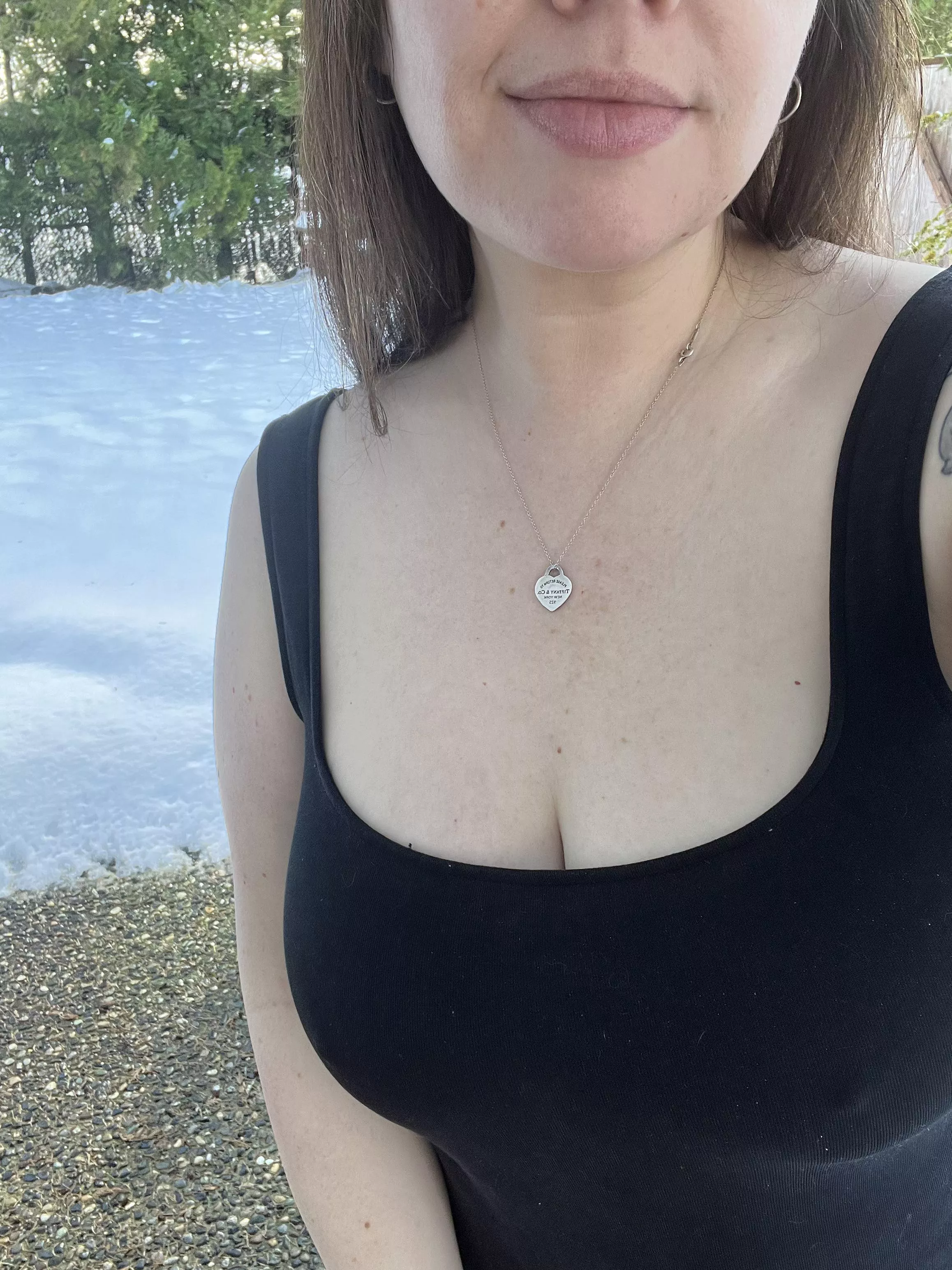 It snowed today! Brrr 🥶 posted by avajadeanderson