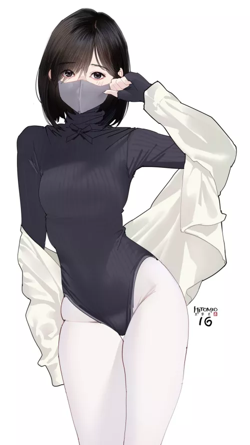 Masked girl [Artist's Original] by xSaviour_N