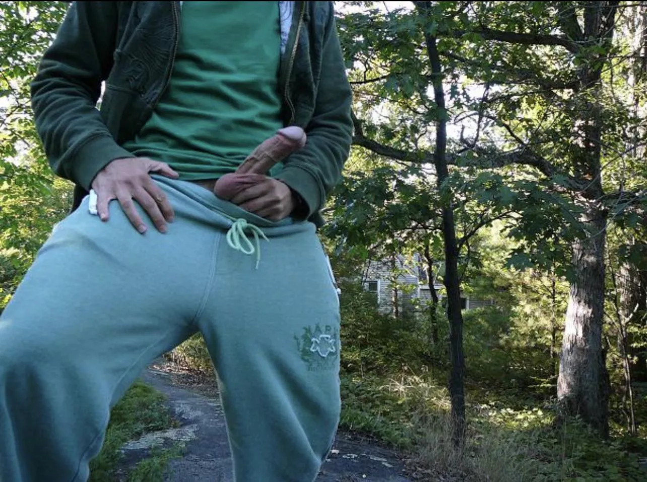 Maybe just a bit public if it’s in the woods posted by Kurmathephoenix