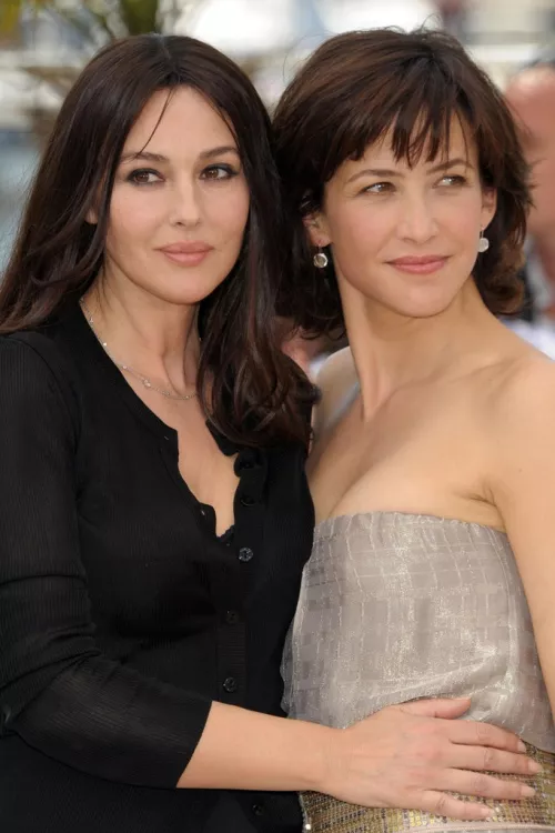 Monica Bellucci & Sophie Marceau by Cascadiana88