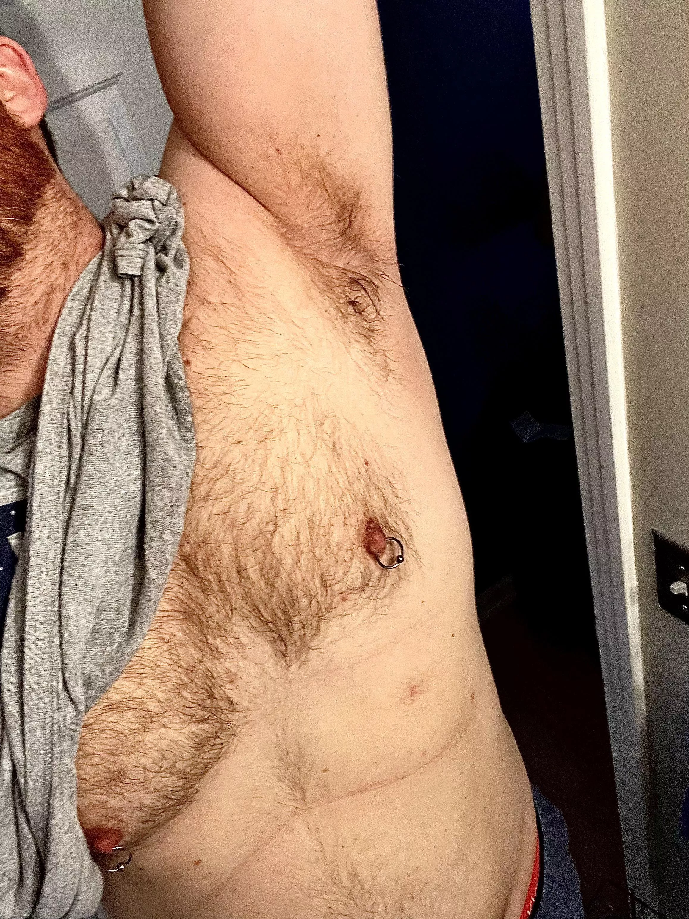 Nice long workout, who wants a lick and don’t forget the nipple. posted by Icy-Ad-2472