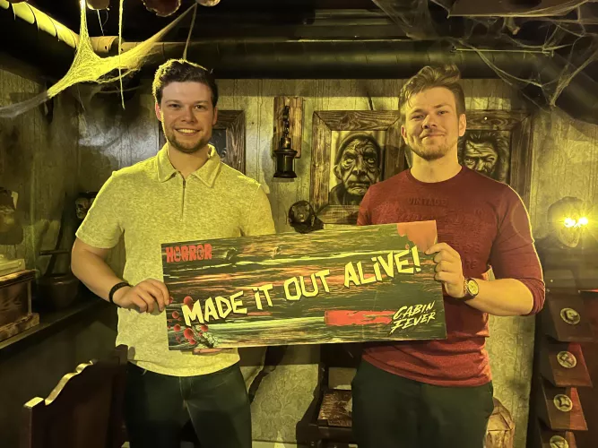 One of FOUR escape rooms we completed together in February ❤️ by The_Ollicle