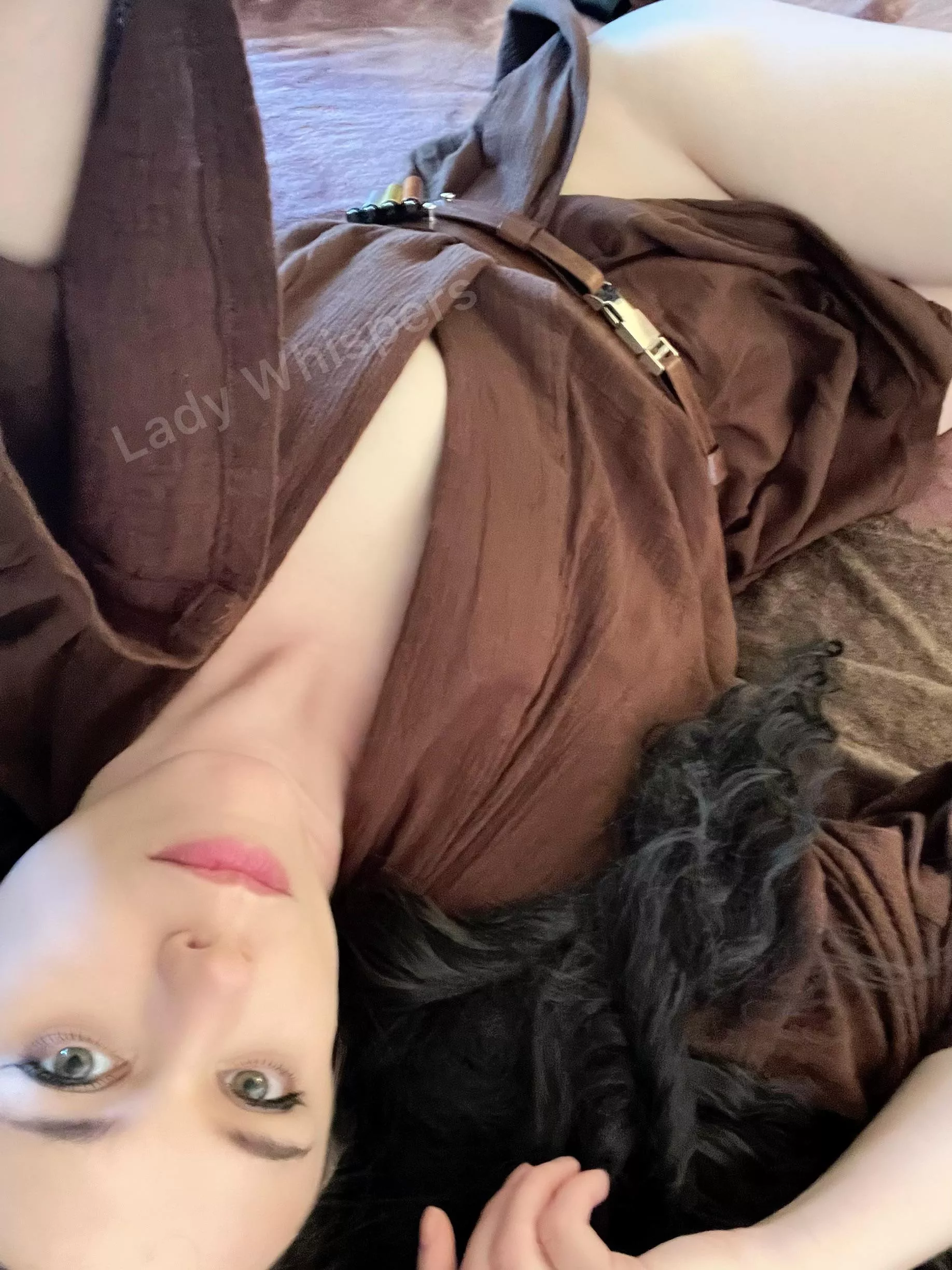 Padme in Anakin’s shirt by Lady Whispers posted by ladywhispers01