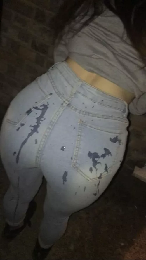 POV : My Jeans After School by Fine_Long_6601