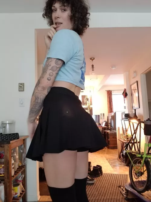 The shorter the skirt, the better by Dellaro