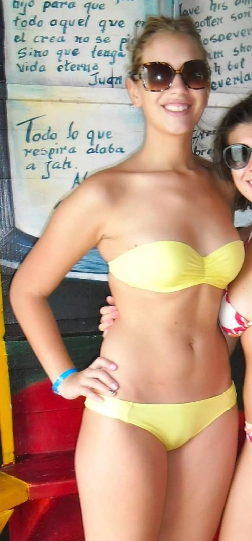 tight yellow bikini posted by Unfair_Bet9384