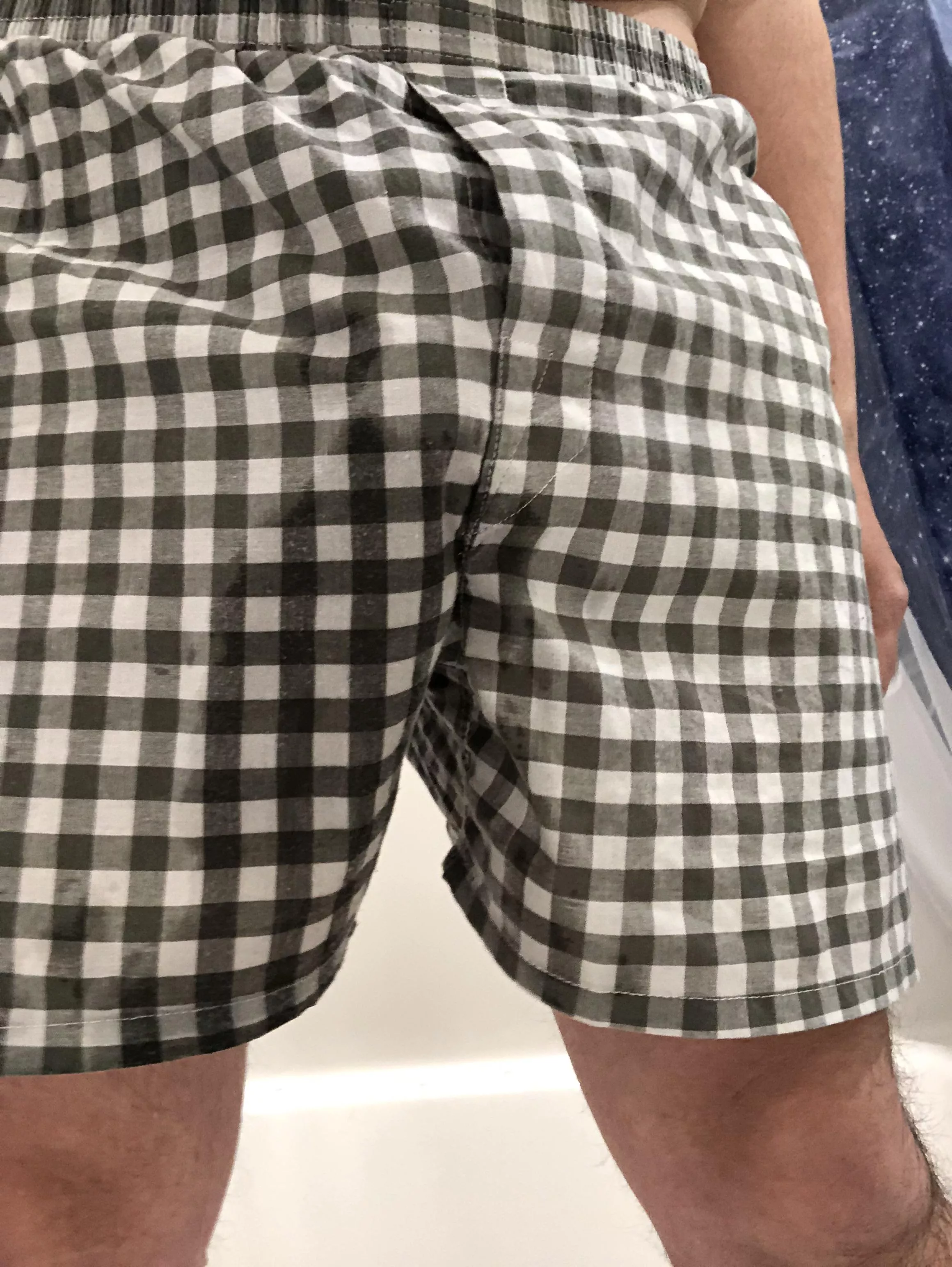 Today’s boxers. Was desperate for a piss so they’re a bit wet! posted by smokercc92