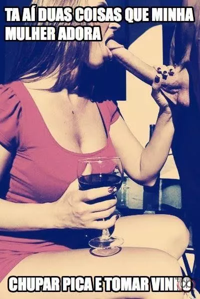 Tudo o que ela gosta! 🍷💦 posted by VolumeGood9571