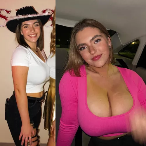 Went from skinny to impossible to hide by abc5169-