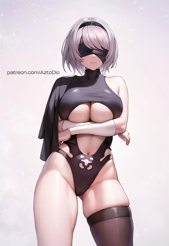 2B (AztoDeus) posted by CheetahSperm18