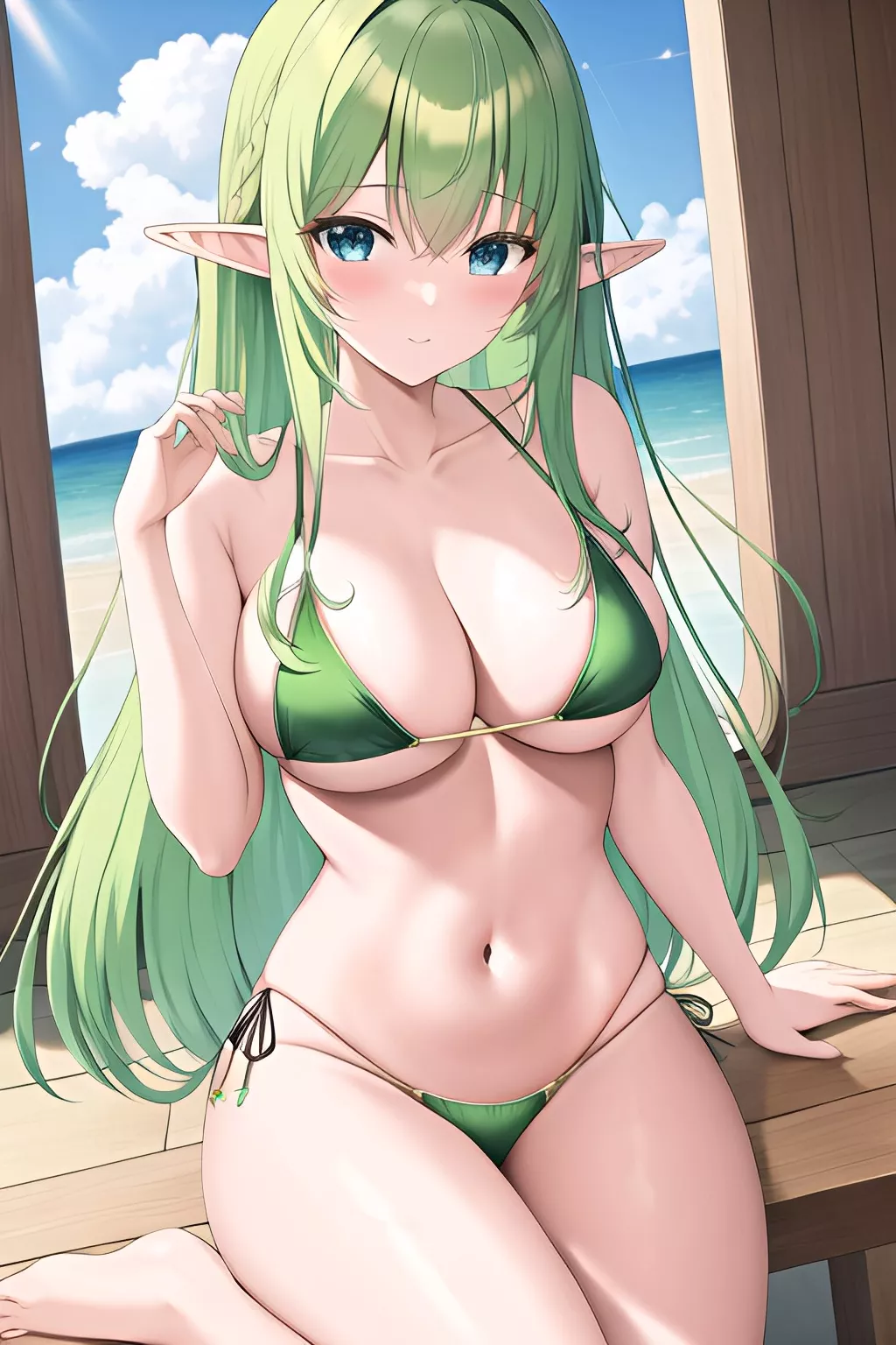 A lovely day at the beach (theoldlux) posted by Byrkli