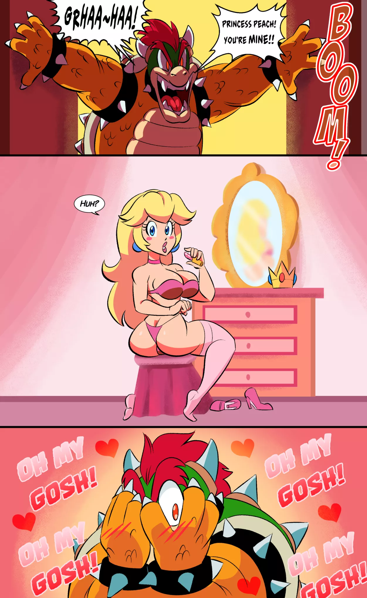 Bowser's wrong timing (FunsexyDB) posted by ObserveAndHerve