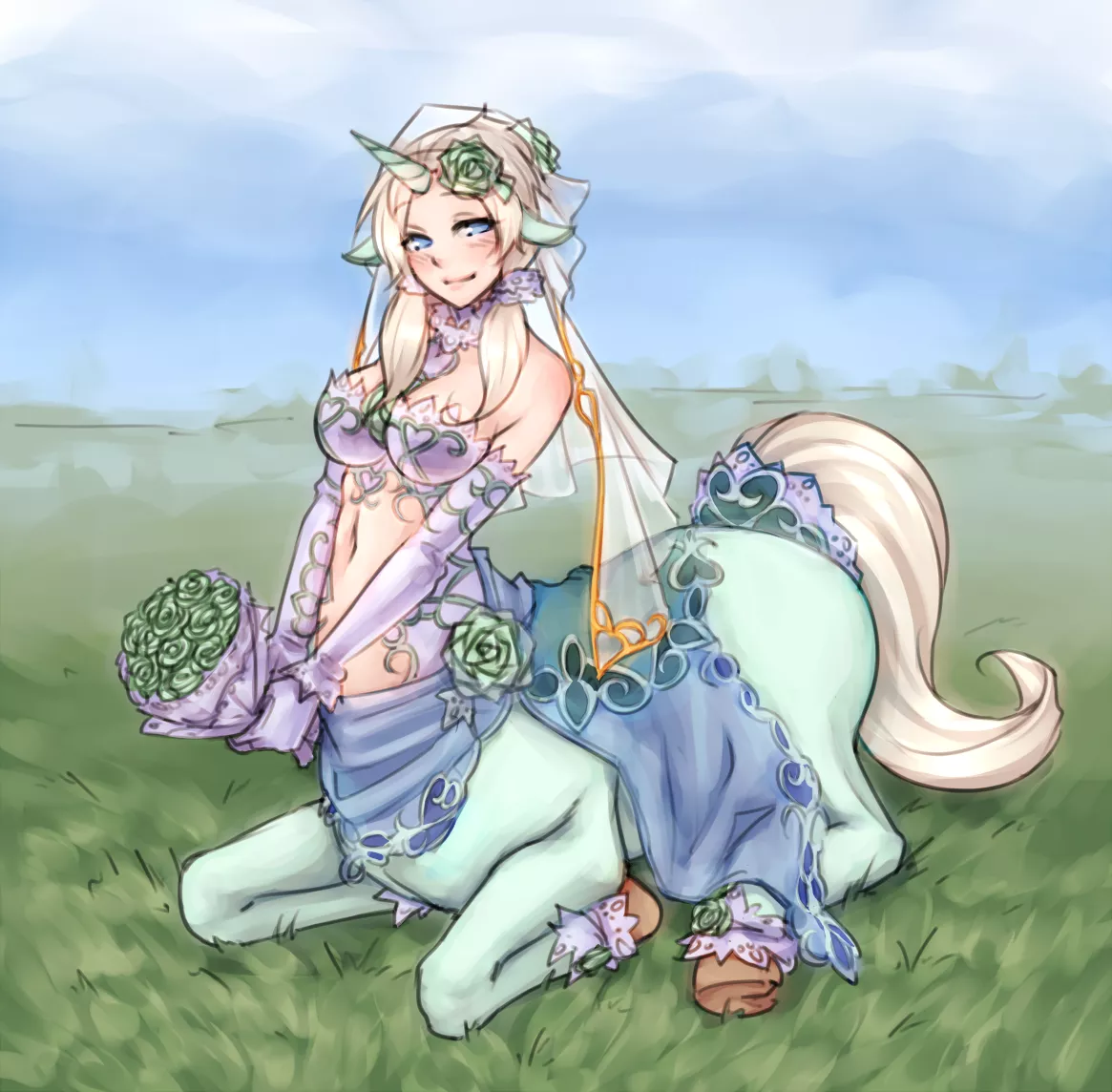 Centaur Bride posted by deleuzeanal