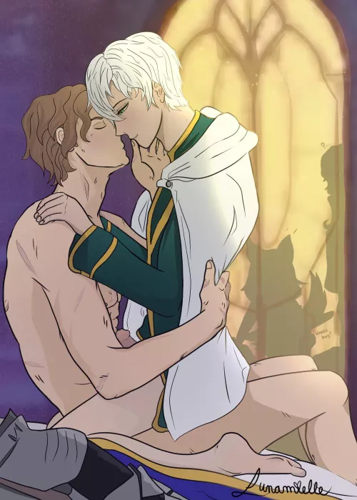 Crick x Temenos [Octopath Traveler 2] My little lamb~ by SomeOtakuGirl