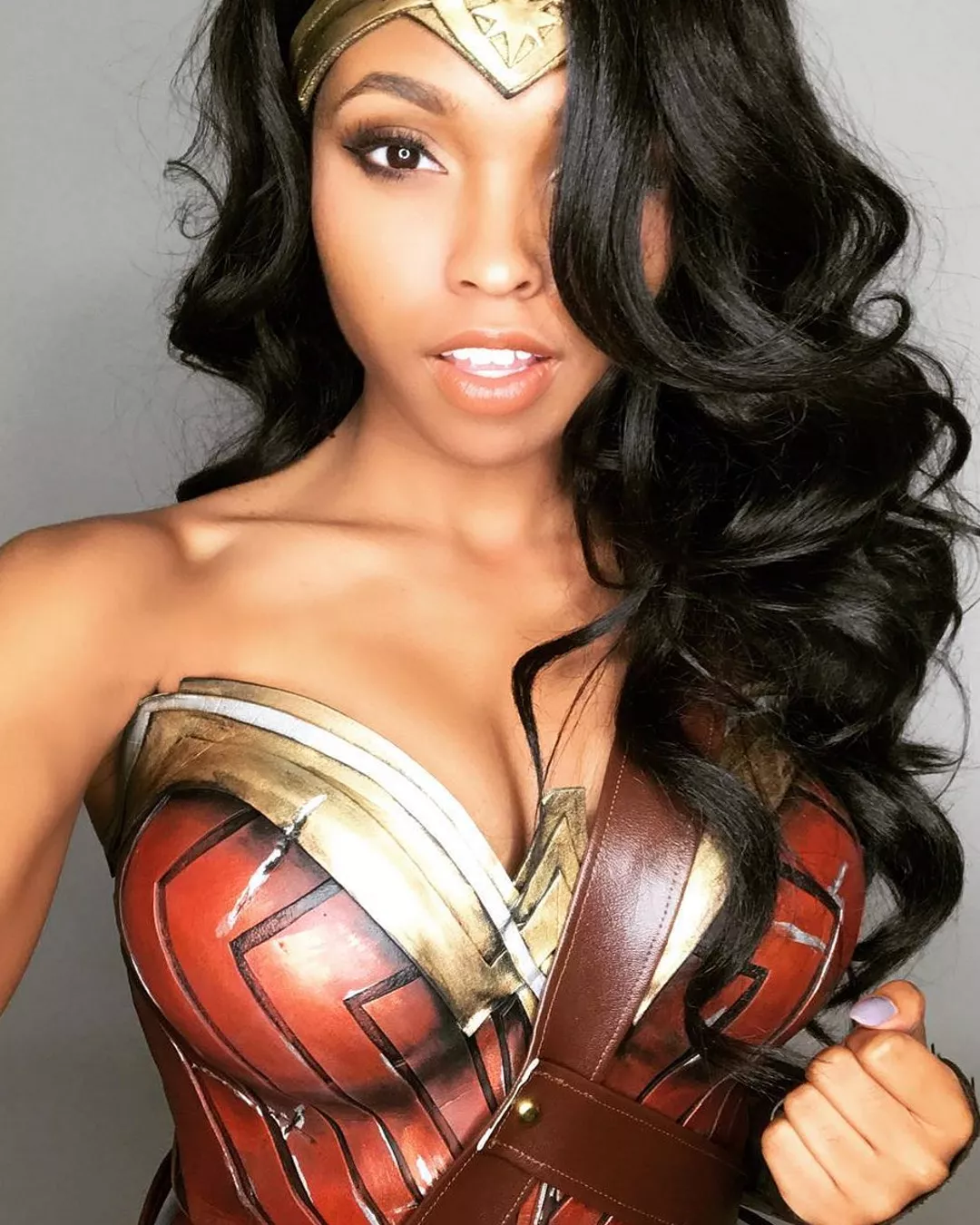 CutiePieSensei as Wonder Woman posted by tertianHellion