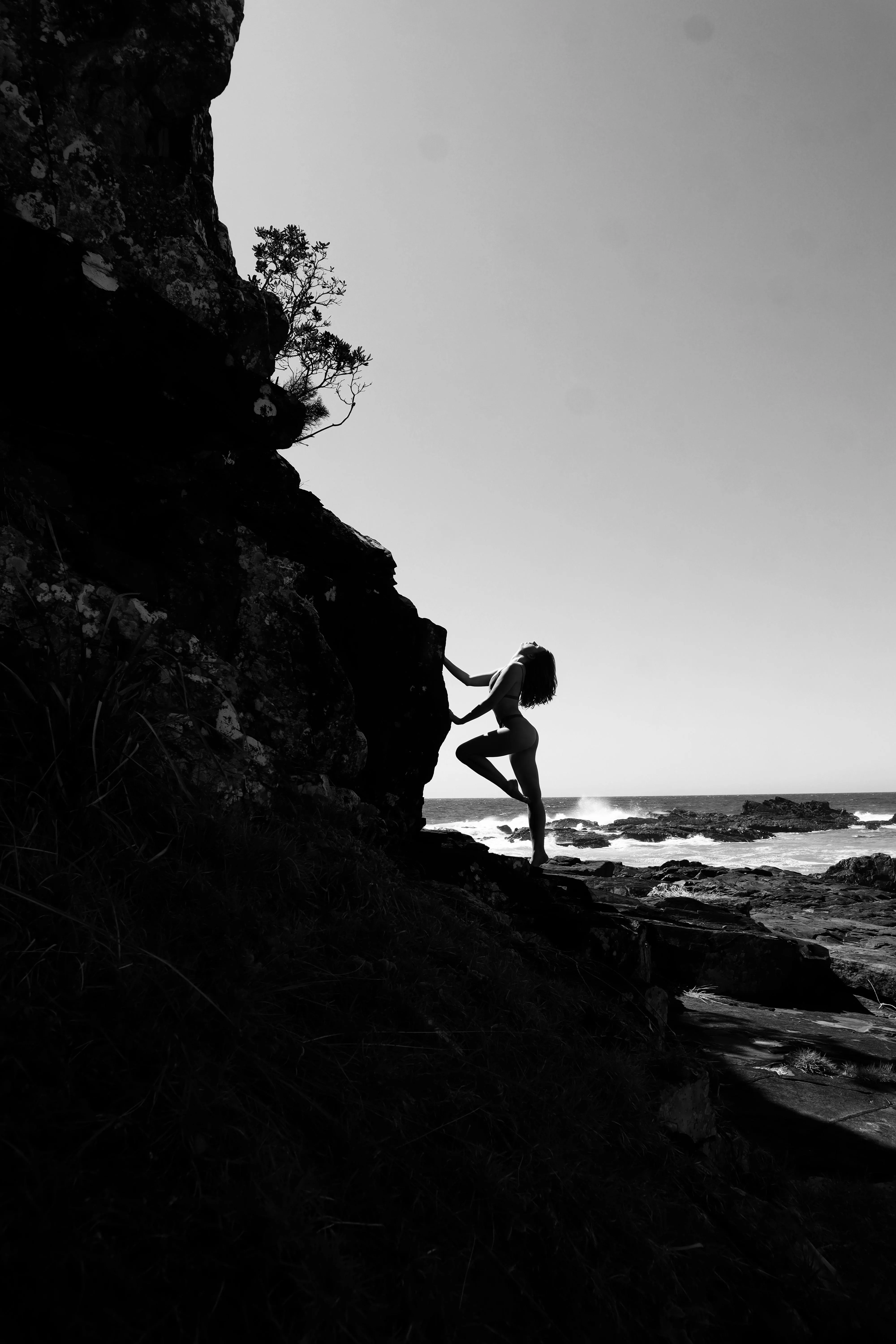 dancing by the ocean - self portrait posted by Rileyjademodel