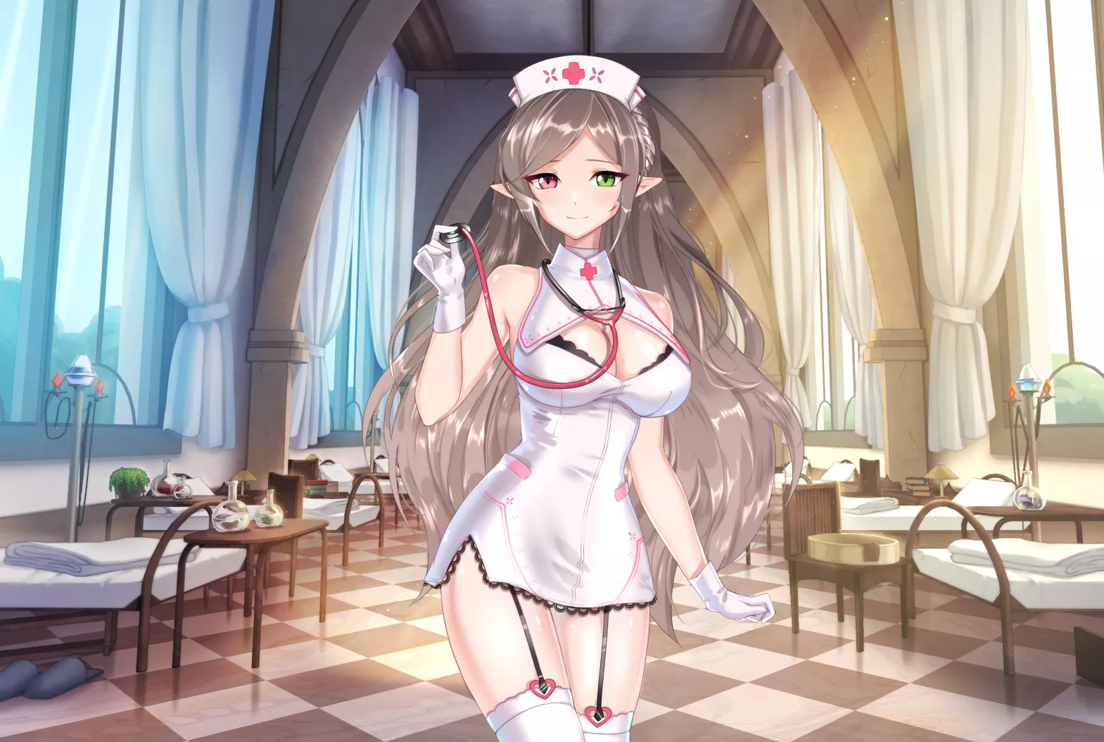 Elf Nurse Catrine [WANDERER] posted by WANDERER_GAME
