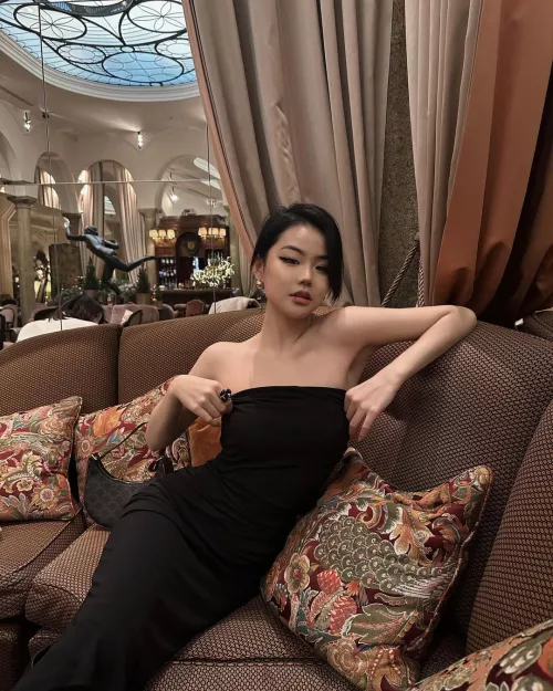 Figure hugging dress by Majestic_Painter8660