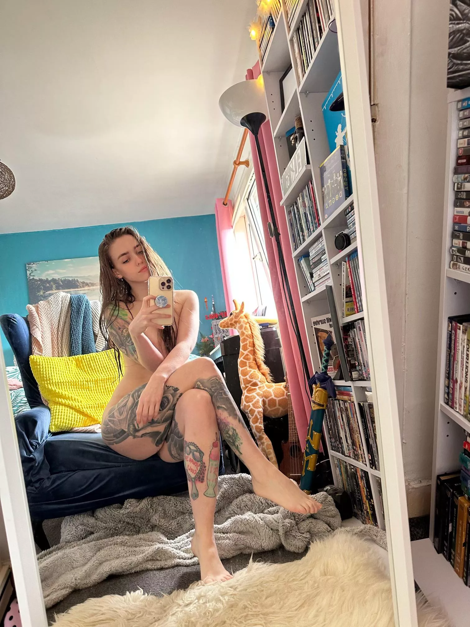 Fresh out the shower, from me to you 🤭💝 [f] posted by highlandbunny