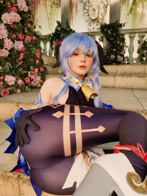 Ganyu cosplay by Neyrodesu by Neyrodesu
