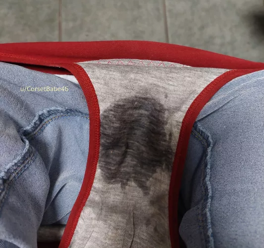 Good thing I bring spare panties to work now! by CorsetBabe46