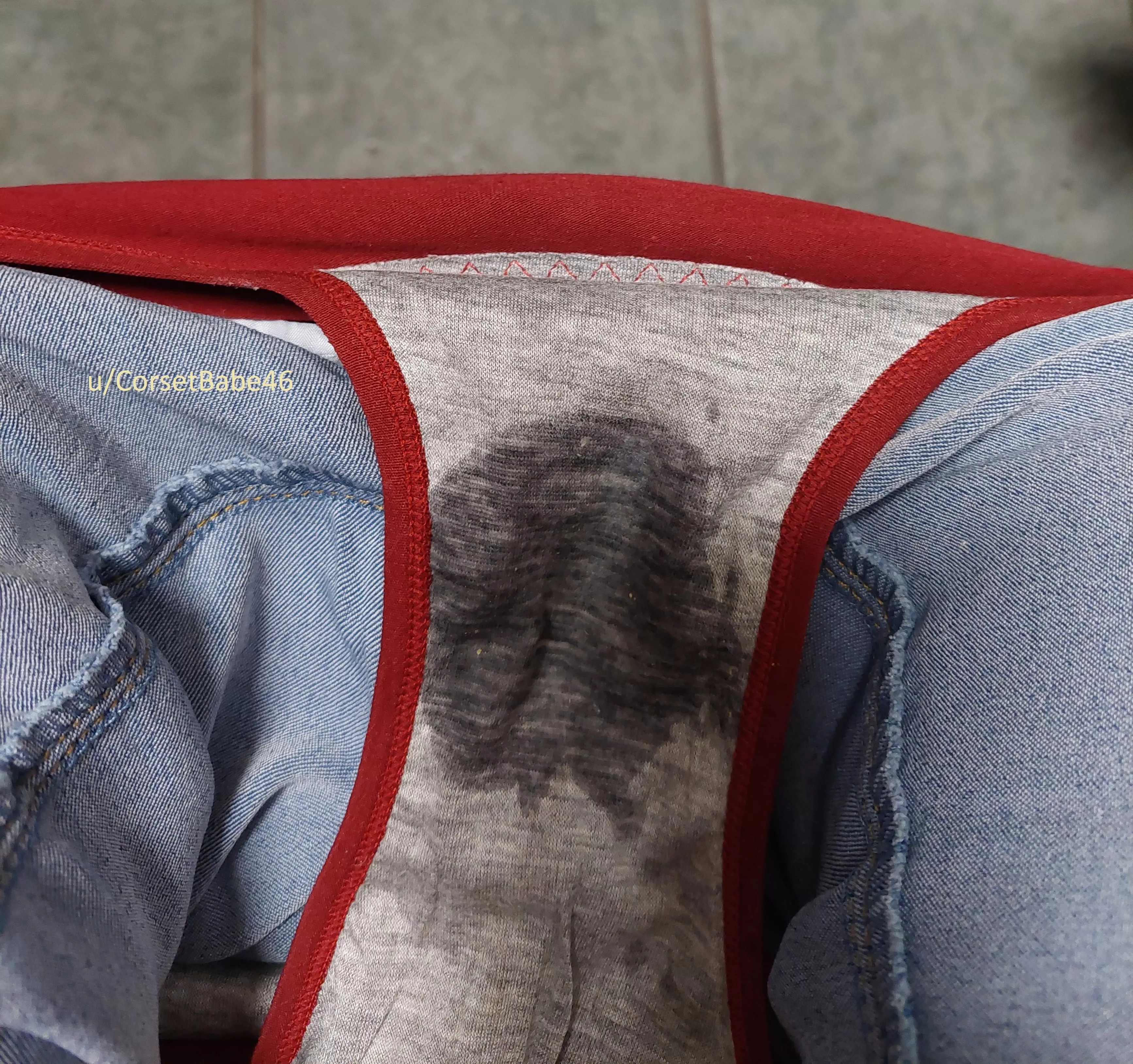 Good thing I bring spare panties to work now! posted by CorsetBabe46